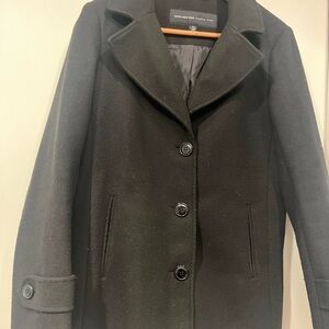 Marc New York Black Pea Coat